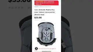 Motorhelmets Store Sale Icon Airmada Hydra-Dry Liner and Leatt Inner Liner Kit Helmet Accessories
