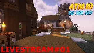 Fresh Start - All The Mods 10 To The Sky - Livestream #1
