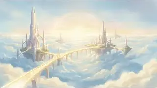 Celestial Kingdom Above the Clouds | Epic Fantasy Ambient Music | 1.5 Hours