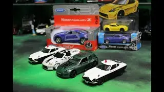 Nissan 370Z VAN DeAGOSTINI 1:43. Working Headlights. All Green LED Lights.Тюнинг модели.
