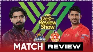 DRS - Islamabad United Crush Karachi Kings! | PSL 2025 Match 10 Post Match Review | PSL 10 #PSLX