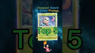 Top 5 CHEAPEST Pok&eacute;mon Sword & Shield Promos #shorts #top5 #pokemonswordshield