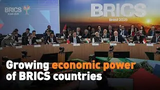 Growing economic power of BRICS countries