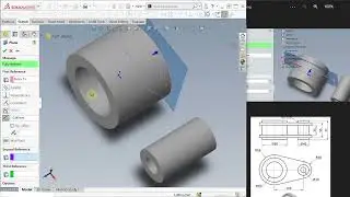 SolidWorks 26  basic part modeling.