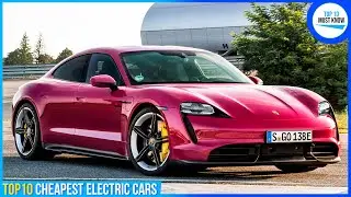 10 Cheapest Electric Cars