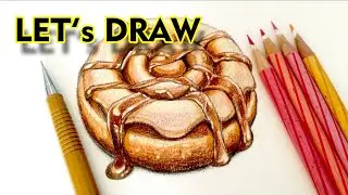 REALISTIC COLOR PENCIL DRAWING | ART TUTORIAL | SKETCH WITH COLOR PENCILS (Real-Time) #shorts #viral