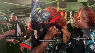 Davido K!ss&egrave;d His New Girl Morravey As He Gifted Her Icebox Necklace Worth 2M Dollars!!Chioma React