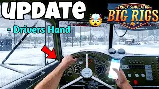 Новое обновление Truck Simulator Big Rigs &mdash; релиз рулевого управления и карты снега🔥✅
