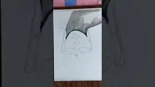 Reverse painting of Gautam Buddha #shorts #youtubeshorts #reversepainting #viral