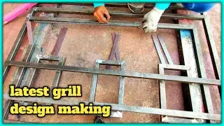 Stylish Window grill Design new | How to make a grill at home | Iron grill design 2023