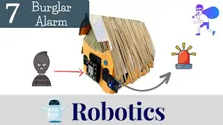 Robotics Beginners Tutorial For Children: 7. Making a Burglar Alarm using BBrain and codeit