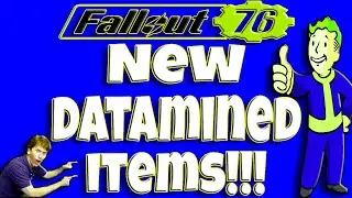 Fallout 76 | New Datamine Items!!!