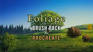 Procreate Brushes for Trees, Leaves, Grass and Plants [Brush Pack]