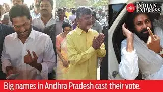 India Elections 2019: Big names in Andhra Pradesh cast their vote.