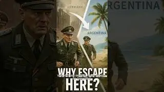 How did nazis escape to Argentina