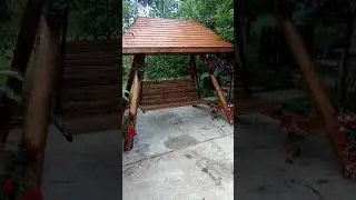 Leagăn, balansoar din lemn