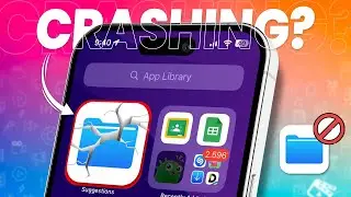 How to Fix Files App Crashing or Not Working on iPhone | File App Issues