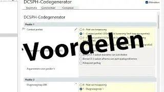 Diagnosecodegenerator-DCSPH in Intramed