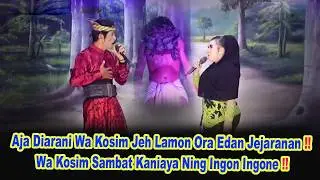 Wa Kosim Di Poyok ceplok bae jeh ning bocah wadon Wa Kosim Sambat Ning Sema Jeh
