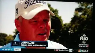 JOHN LOBB ON TV - GOLF CHANNEL  CHAMPIONS LEARNING CENTER US SENIOR OPEN