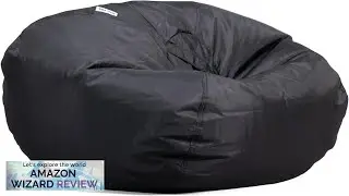 Big Joe Classic Bean Bag Chair Black Smartmax Durable Polyester Nylon Blend Review