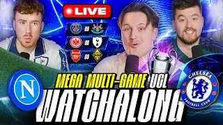 CHAMPIONS LEAGUE MD8 Watchalong: Napoli vs Chelsea LIVE! & PSG vs Newcastle, Arsenal & Spurs goals
