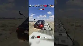 Cars VS 20 Containers #bmw #bugatti