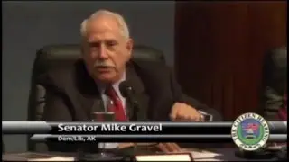 Senator Mike Gravel - Iran Declined The Bomb