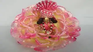 How to make a flower like laddu gopal dress ||  लड्डू गोपाल की फूल जैसी सुंदर पोशाक  कैसे बनाएं
