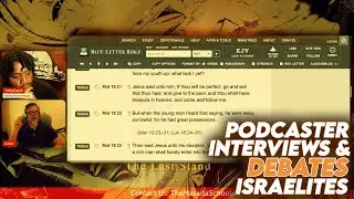 Christian Podcaster Interviews and Debates Masada Israelites | Things Get Heated