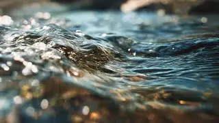 Clear Flowing Water for Brain Therapy | Focus, Relaxation & Calm Mind