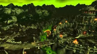 Flying around Tanaan Jungle (WoW 6.2, PTR)