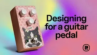 Designing Graphics for Guitar Pedals | Illustration and the importance of flattening artworks