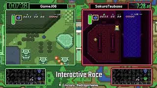 ALTTP Randomizer GameJ06 vs SakuraTsubasa Interactive Race