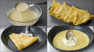 Liquid Dough Malai Paratha Recipe | No Rolling | No Dough | Delicious & Easy Malai Paratha Recipe