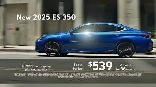 New 2025 Lexus ES 350 October Lease Offer