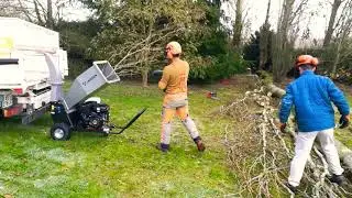Broyage de branches, Efficacité et ÉCONOMIES !!!