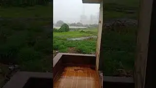 heavy rain in ocean area