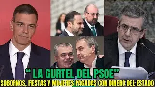 🔥 CORRUPCI&Oacute;N AL DESCUBIERTO: LA TRAMA SECRETA DEL PSOE CON SOBORNOS, FIESTAS Y PROSTITUTAS 😱💸
