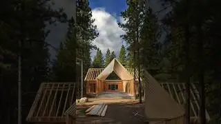 Building a Dream Cabin in the Woods 🌲 (Satisfying Timelapse)