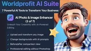 This AI Replaces Photoshop &mdash; Worldprofit Image Enhancer DEMO!
