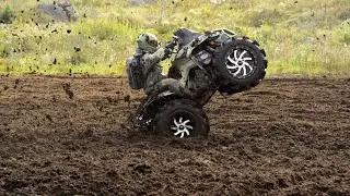 На колеса!!! (Outlander XMR 850 и Renegade XMR1000r Skeg Rip)