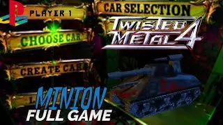 Twisted Metal 4 Minion Play Station 1 (PS1) Full Game Longplay
