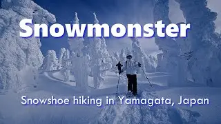 Snowmonster Hunting in Japan | Snowshoe hiking to Mt. Nishi-Azuma in Yamagata