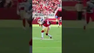 Trey Lance&rsquo;s FIRST NFL TD 🔥 (preseason) #nfl #shorts