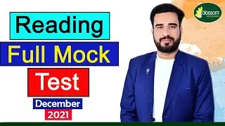 PTE READING MOCK TEST ► ► December 2021 ll  Blossom Learning Centre