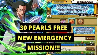 Naruto Blazing 30 Pearls For FREE!!! New Emergency Mission With Uzumaki Coins!!!! (All Update Info)