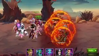 Gameplay  Hero Wars  Aspectos Rom&aacute;ntico de:  Celeste,Orion,N&eacute;bula,Arachne y Dark Star.