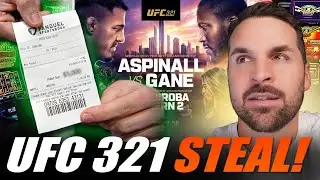 Взгляните на эту ставку на UFC 321!