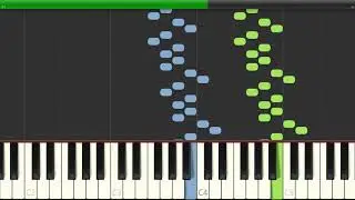 [Piano Tutorial | Synthesia] Exercises Hanon / Упражнение Ганона №  14